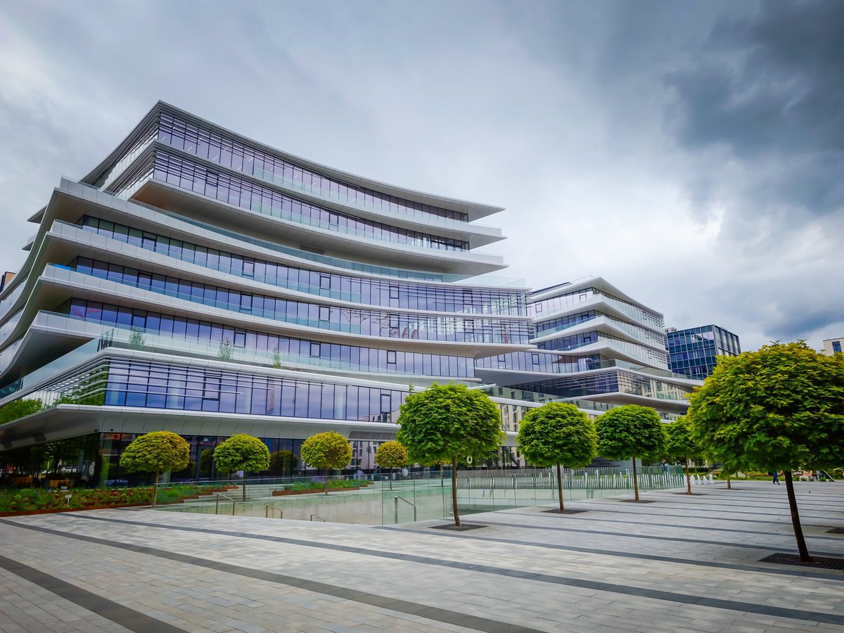 Modern commercial office architecture